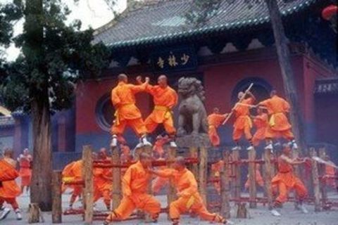 Shaolin Temple Afternoon Tour with Zen Music Ceremony and Dinner from Luoyang