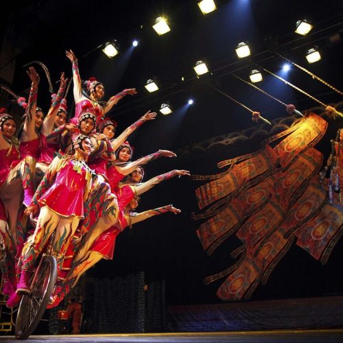 Beijing Red Theater Acrobatic Show with Peking Duck Dinner Private Tour