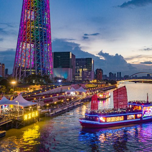 3 Hours Guangzhou Night Tour with Pear River Night Cruise, Nightlife & Street Food