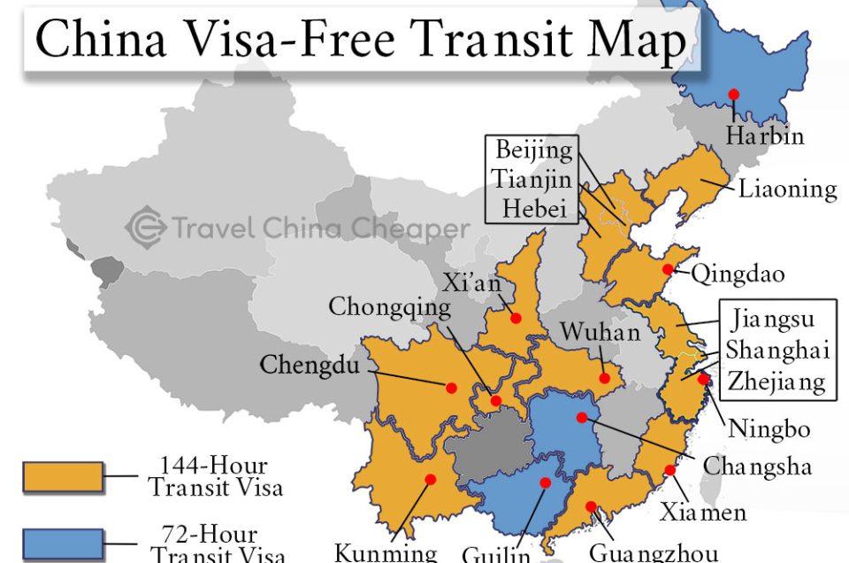 144-hour Visa Free in China