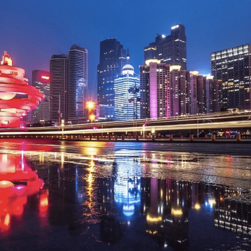 Qingdao by Night: 4-Hour Illumination Journey with Options