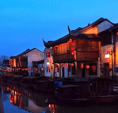 Private Suzhou Night Tour:Master of the Nets Garden, Ancient Canal with Dinner