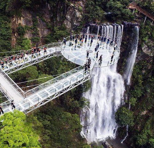 Private Day Tour to Gulong Canyon Glass Bridge from Guangzhou